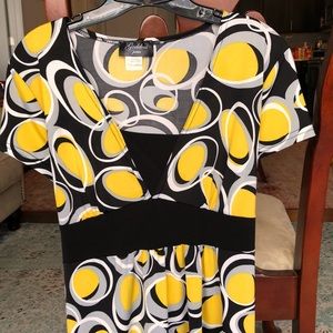 Women’s abstract shirt petite XL